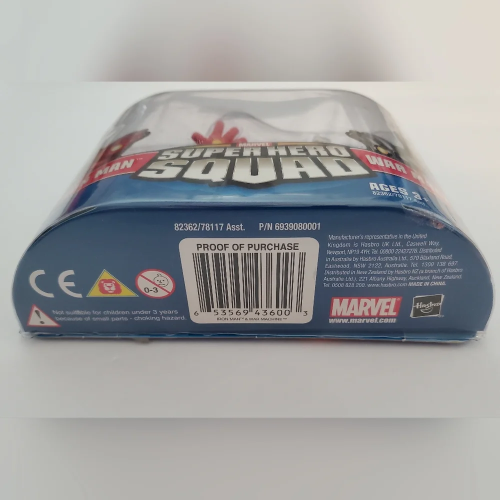 Marvel Super Hero Squad Iron Man & War Machine Figure Set 2019 2-Pk NIB *READ*